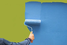 langlebig - Gemälde der Wand - Stock-Fotografie